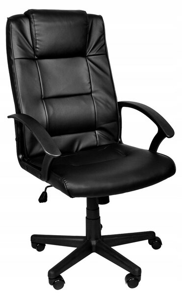 Malatec 8982 Kancelárska stolička EKO koža čierna