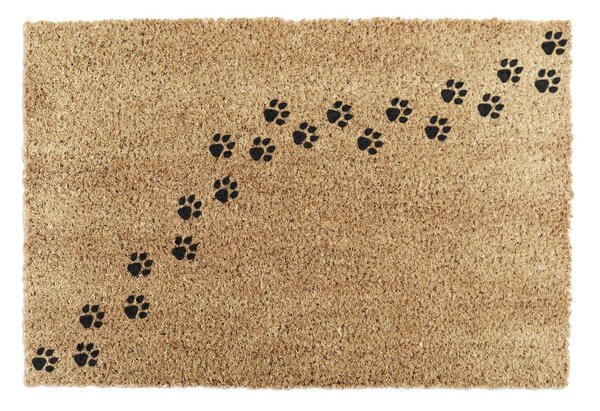Rohožka z kokosového vlákna 40x60 cm Paw Prints – Artsy Doormats