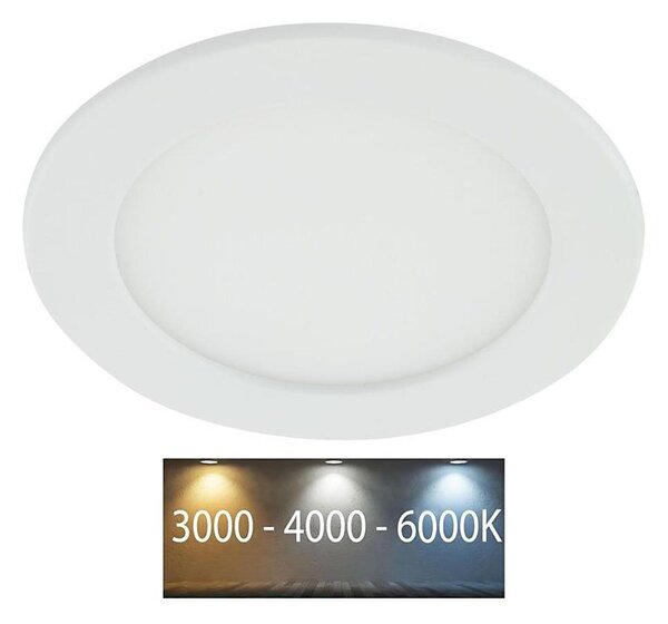 LED Kúpeľňové podhľadové svietidlo LED/12W/230V 3000/4000/6000K IP44