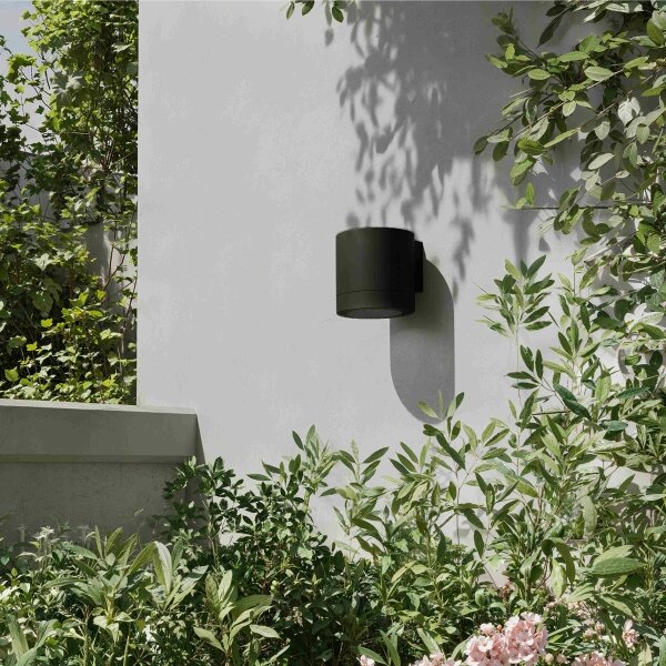 Philips - Vonkajšie nástenné svietidlo FYLX 1xGU10/5W/230V čierne IP44