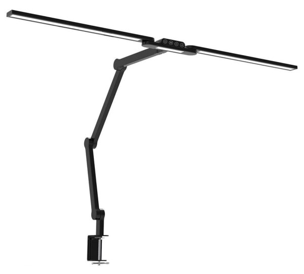 LED Stmievateľná dotyková stolná lampa LED/24W/230V 3000-6500K CRI 92 čierna