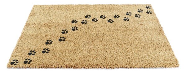Rohožka z kokosového vlákna 40x60 cm Paw Prints – Artsy Doormats