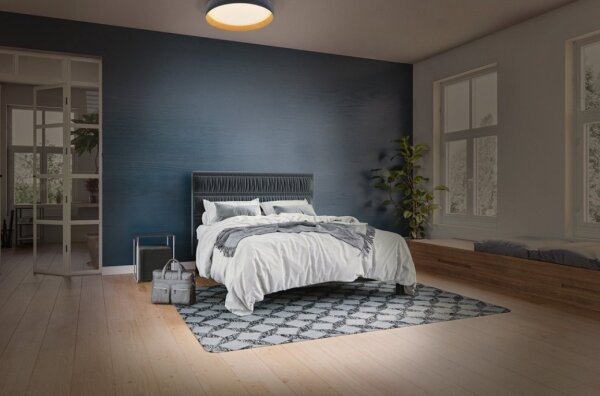 Osram-LED stmievateľné stropné svietidlo ORBIS LIVIA LED/16W/230V priemer 30 cm antracit/hnedá