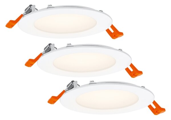 Osram - SADA 3 ks LED zapustené stropné svietidlo SPOT LED/8W/230V 3000K biela