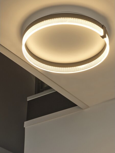 Osram - LED stropné svietidlo DECOR CIRCLE LED/25W/230V pr. 40 cm čierna/biela