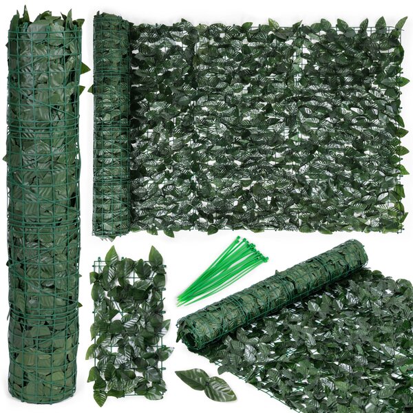 MultiGarden Umelá záhradná zástena GREENY 300x100 cm zelená