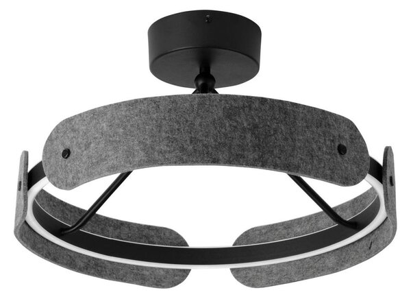Osram - LED prisadený luster DECOR CURVE LED/33W/230V, priemer 43 cm, sivý