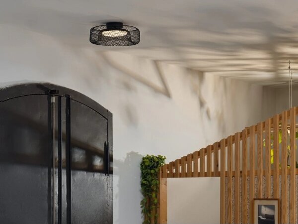 Osram - LED stropné svietidlo DECOR MESH LED/18,5W/230V priemer 30 cm čierna