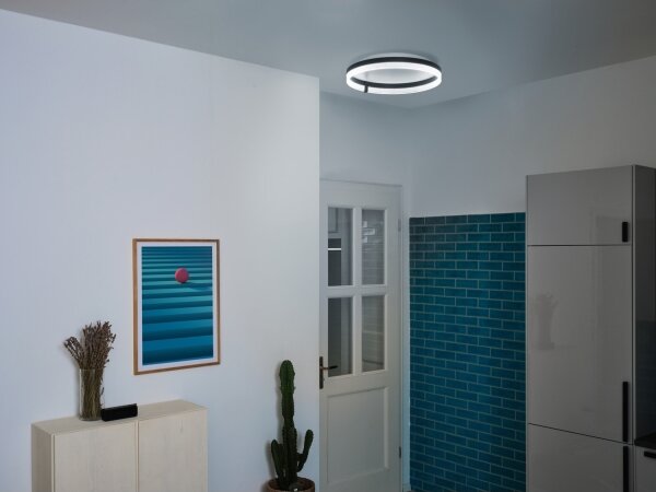 Osram - LED stropné svietidlo DECOR CIRCLE LED/32W/230V priemer 50 cm čierna/biela