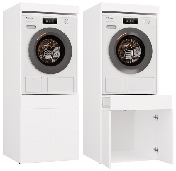 TP Living Kúpeľňová skrinka nad práčku Pola 64,2 cm biela