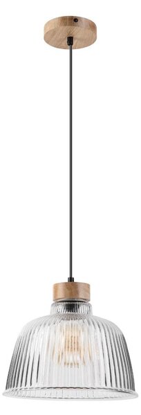 Luster na lanku ASTA 1xE27/60W/230V pr. 28 cm dub