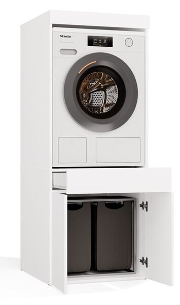 TP Living Kúpeľňová skrinka nad práčku Pola 64,2 cm biela