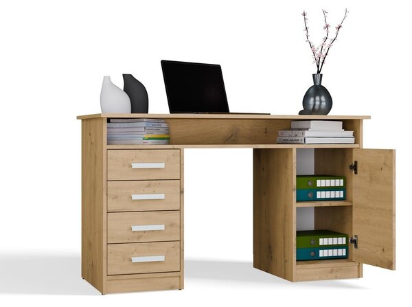 TP Living Písací stôl ADA 125 cm dub artisan