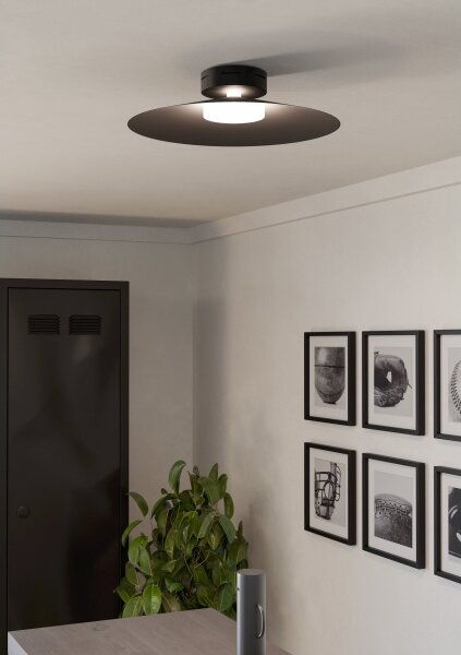 Eglo 902182 - LED RGBW stmievateľné stropné svietidlo CONOMAVILLA-Z LED/15,5W/230V čierne