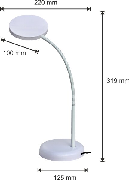 LED Stolná lampa ANITA LED/6W/230V