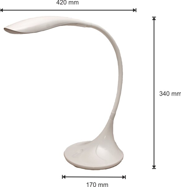 Stmievateľná LED lampa VELA LED/6,5W/230V
