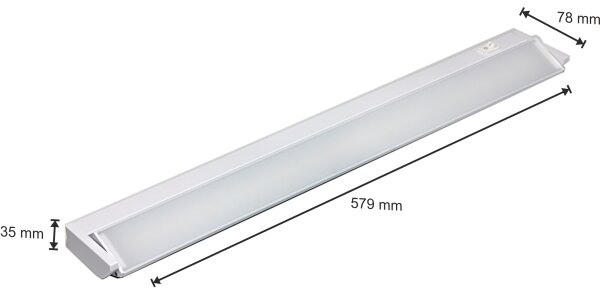 LED Podlinkové svietidlo LED/10W/230V biela