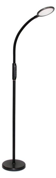LED Stmievateľná lampa 3v1 LED/12W/230V čierna CRI 90 + diaľkové ovládanie