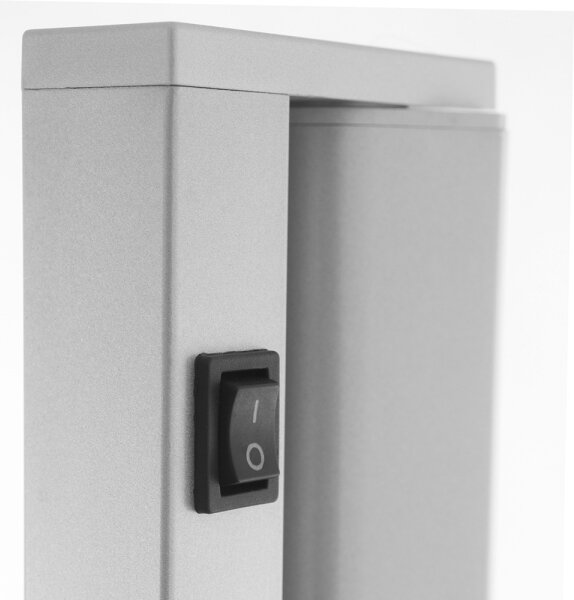LED Podlinkové svietidlo LED/15W/230V strieborná