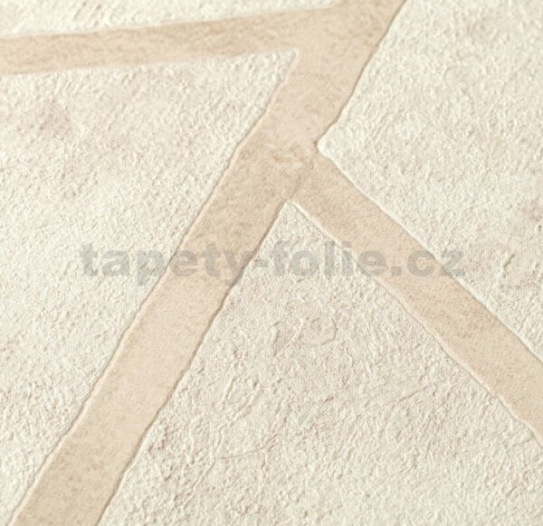 Vliesové tapety na stenu Metropolitan Stories 36928-4, rozmer 10,05 m x 0,53 m, grafický vzor hnedý na krémovom podklade, A.S. CRÉATION