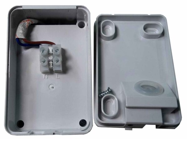 LED Vonkajšie nástenné svietidlo so senzorom LED/10W/230V IP54
