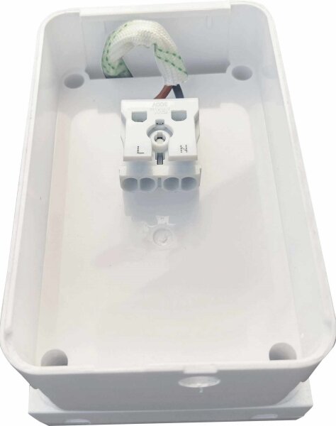 LED Vonkajšie nástenné svietidlo LED/10W/230V IP54 biela