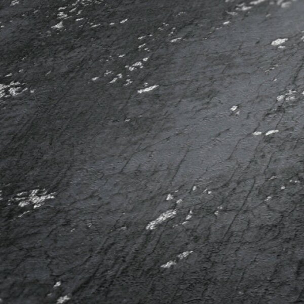 Vliesové tapety na stenu Titanium 3 37840-4, rozmer 10,05 m x 0,53 m, betón tmavo sivý so striebornou patinou, A.S. CRÉATION