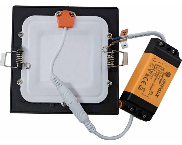 LED Kúpeľňové podhľadové svietidlo VEGA LED/6W/230V 3800K 11,8 cm IP44