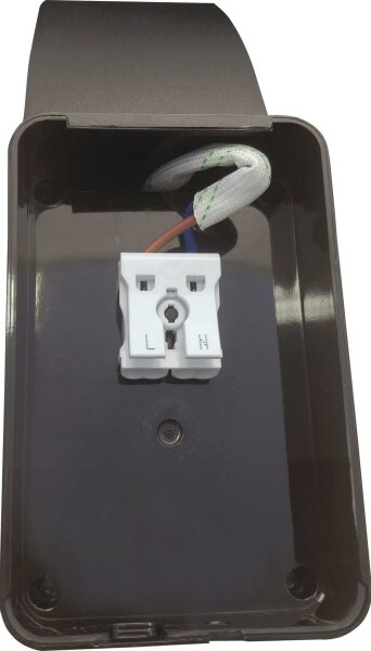 LED Vonkajšie nástenné svietidlo LED/15W/230V IP54 čierna