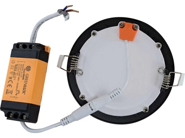 LED Kúpeľňové podhľadové svietidlo VEGA LED/6W/230V 3800K pr. 11,8 cm IP44
