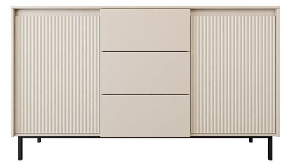 Mirjan24 Komoda Samker 2D3SZ, Farby: čierna 5903211333613
