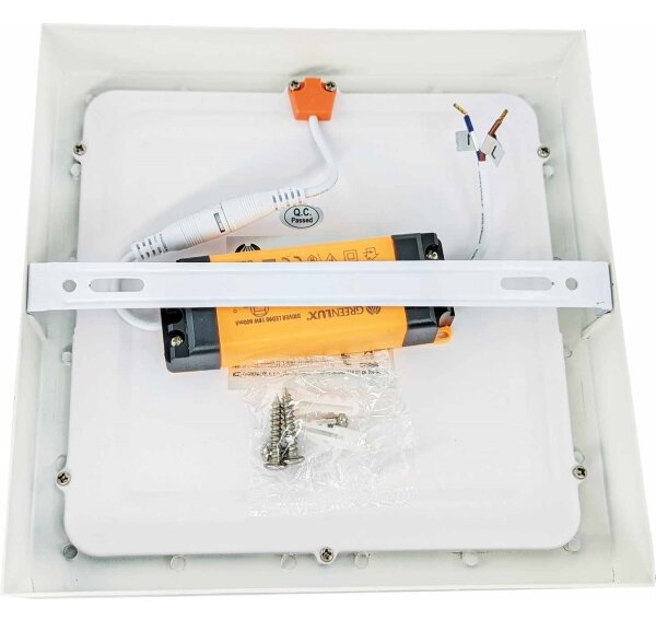 LED Stropné svietidlo FENIX LED/12W/230V 3800K 17 cm snehovo biela