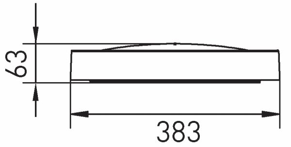 LED Stropné svietidlo SAMER LED/24W/230V 4000K