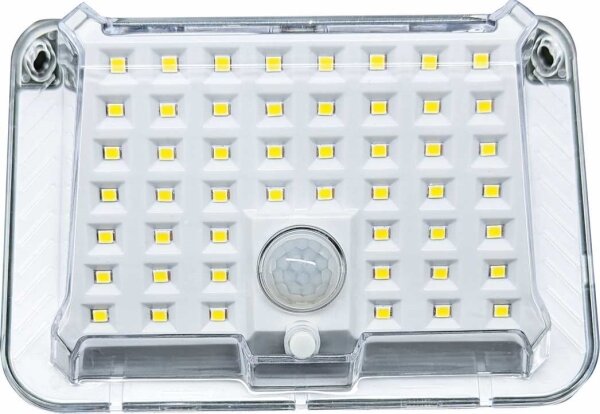 LED Solárne nástenné svietidlo so senzorom LED/5W/3,7V 1200 mAh IP44