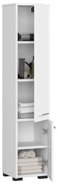 Ak furniture Kúpeľňová skrinka Fin I 30 cm biela
