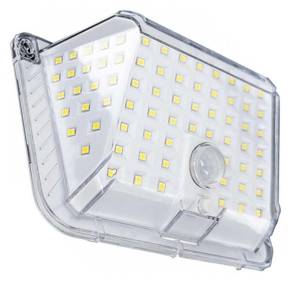 LED Solárne nástenné svietidlo so senzorom LED/5W/3,7V 1200 mAh IP44