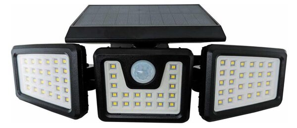 LED solárny reflektor so senzorom LED/14W/3,7V 1800 mAh IP44