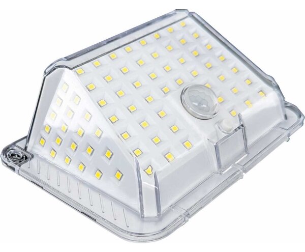 LED Solárne nástenné svietidlo so senzorom LED/5W/3,7V 1200 mAh IP44
