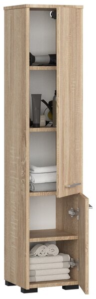 Ak furniture Kúpeľňová skrinka Fin I 30 cm dub sonoma