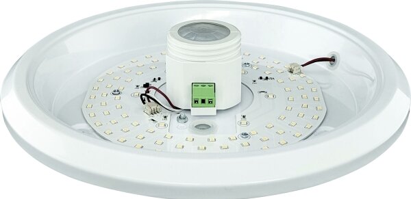 LED stropné svietidlo s čidlom a núdzovým modulom MANA LED/12W/230V 4000K