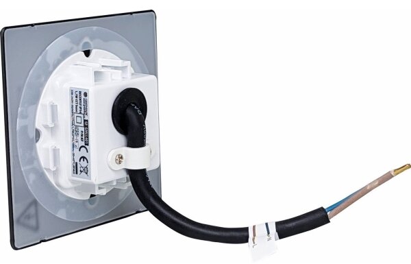 Vonkajšie schodiskové svietidlo LED/1,7W/230V 3000/4000/6000K IP54 čierna