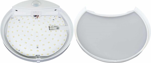 LED Vonkajšie nástenné svietidlo so senzorom HIBIS LED/15W/230V IP44
