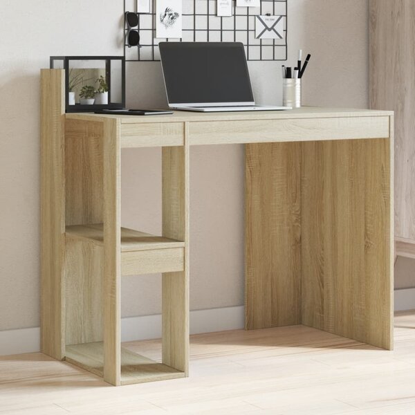 Maison Exclusive - písací stôl Sonoma dub 103,5x56,5x94 cm drevený materiál