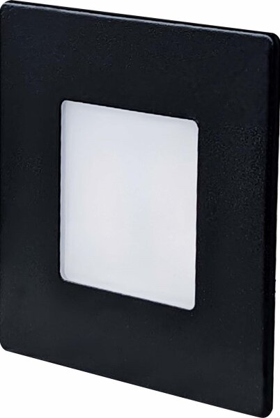 Vonkajšie schodiskové svietidlo LED/1,7W/230V 3000/4000/6000K IP54 čierna