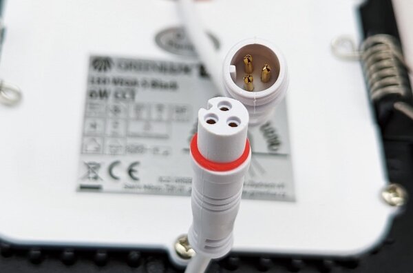 LED Podhľadové svietidlo VEGA LED/12W/230V 2900/3900/5800K pr. 17,5 cm čierna