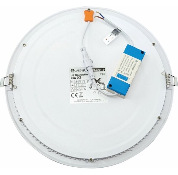 LED Podhľadové svietidlo VEGA LED/24W/230V 2900/3900/5800K pr. 30 cm biela