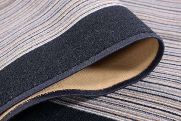Associated Weavers , Protišmykový behúň na mieru Carnaby 97, šíre 67 cm, šedá, chodba / predsieň