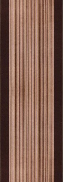 Associated Weavers , Protišmykový behúň na mieru Carnaby 41, šíre 67 cm, hnedá, chodba / predsieň