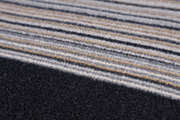 Associated Weavers , Protišmykový behúň na mieru Carnaby 97, šíre 67 cm, šedá, chodba / predsieň