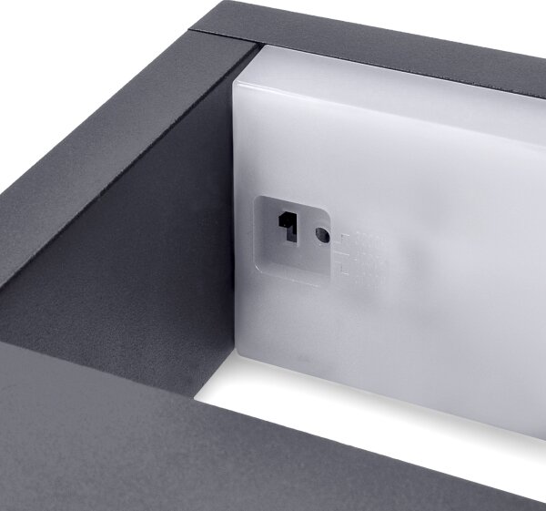 Brilagi - LED Vonkajšie svietidlo RAGUSA LED/7W/230V 3000/4000/6000K antracit IP54